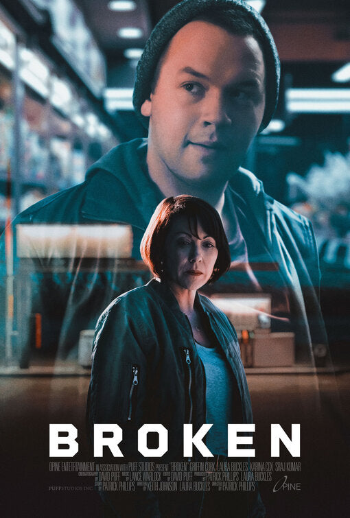 1000 piece jigsaw puzzle for the movie poster: Broken (2021)
