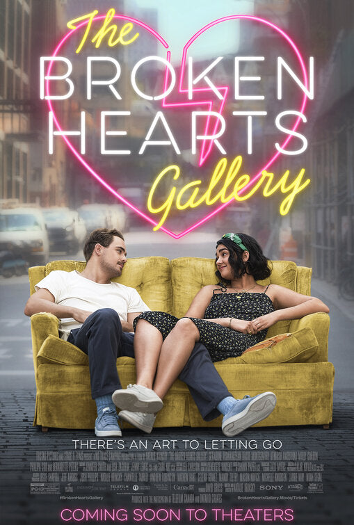 1000 piece jigsaw puzzle for the movie poster: The Broken Hearts Gallery (2020)
