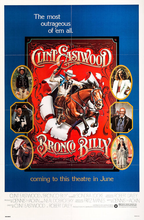 the movie poster: Bronco Billy (1980) ver2