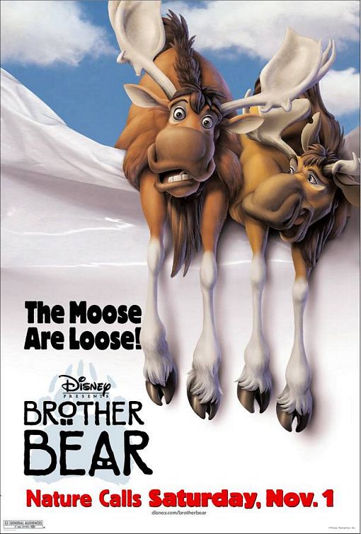 the movie poster: Brother Bear (2003) ver2