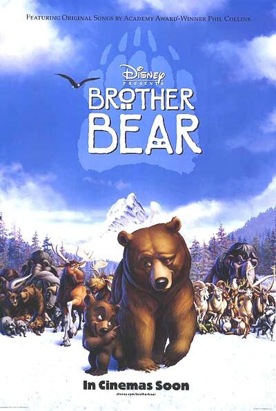 the movie poster: Brother Bear (2003) ver3