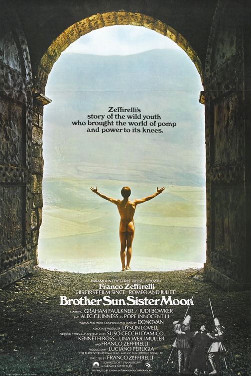 the movie poster: Brother Sun, Sister Moon (1972)