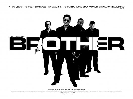 1000 piece jigsaw puzzle for the movie poster: Brother (2001) ver4
