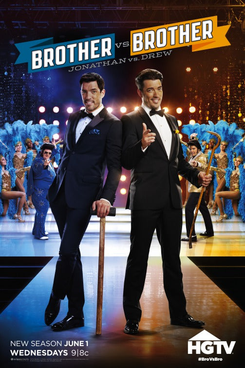 1000 piece jigsaw puzzle for tv poster: Brother vs. Brother, ver2