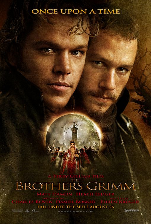 the movie poster: The Brothers Grimm (2005) ver2