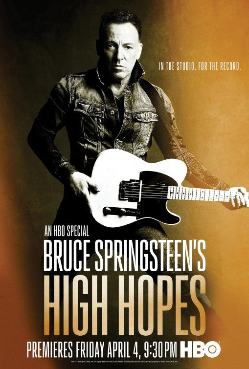 1000 piece jigsaw puzzle for tv poster: Bruce Springsteen's High Hopes