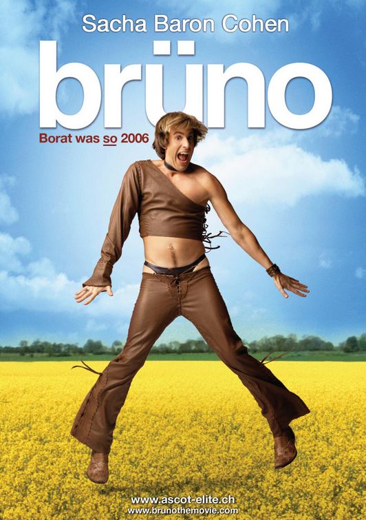 1000 piece jigsaw puzzle for the movie poster: Br¨¹no (2009) ver5