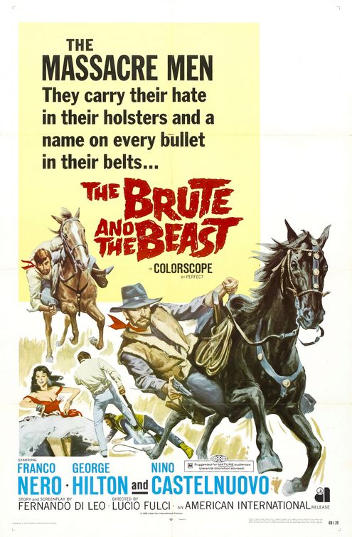 the movie poster: The Brute and the Beast (1968)