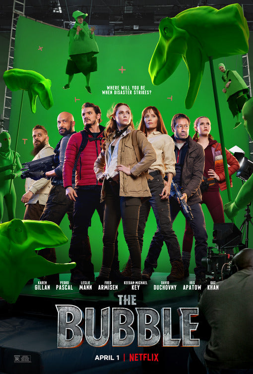 1000 piece jigsaw puzzle for the movie poster: The Bubble (2022)