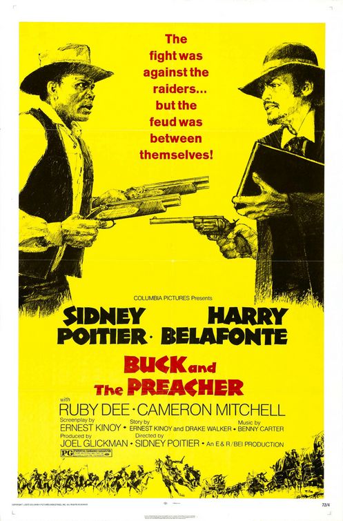 the movie poster: Buck and the Preacher (1972)