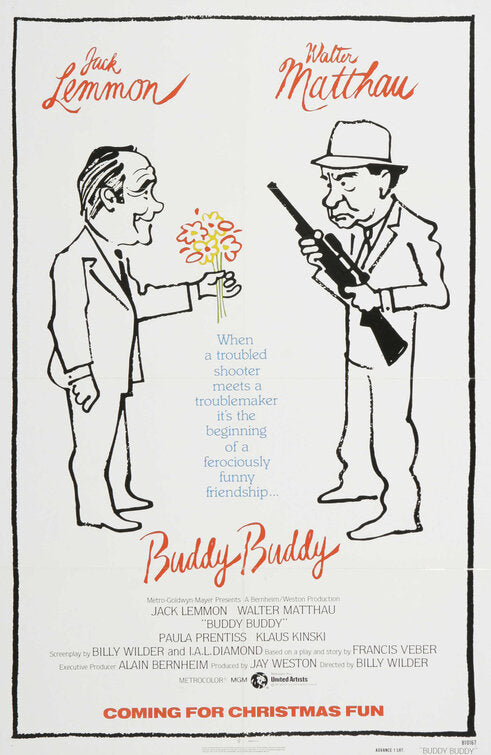 1000 piece jigsaw puzzle for the movie poster: Buddy Buddy (1981) ver2