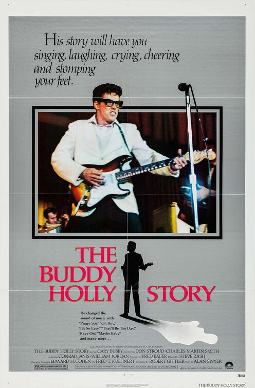 the movie poster: The Buddy Holly Story (1978)
