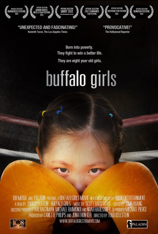 1000 piece jigsaw puzzle for the movie poster: Buffalo Girls (2012)