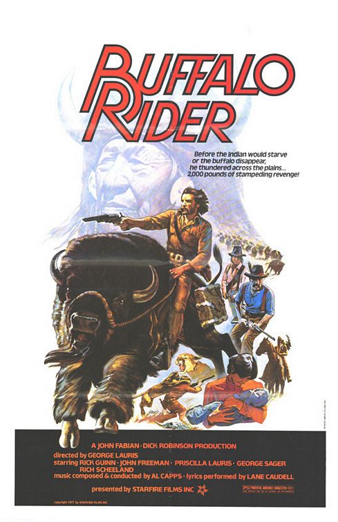the movie poster: Buffalo Rider (1978)