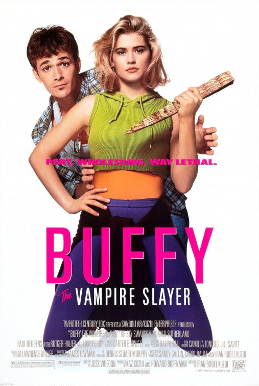 the movie poster: Buffy the Vampire Slayer (1992) ver2