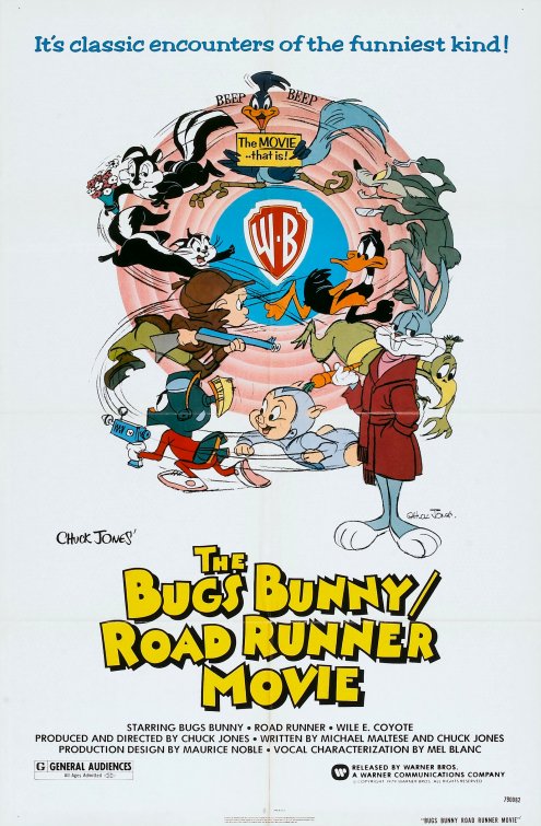 1000 piece jigsaw puzzle for the movie poster: The Bugs Bunny/Road-Runner Movie (1979)