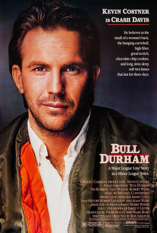 the movie poster: Bull Durham (1988)