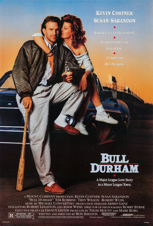 the movie poster: Bull Durham (1988) ver2