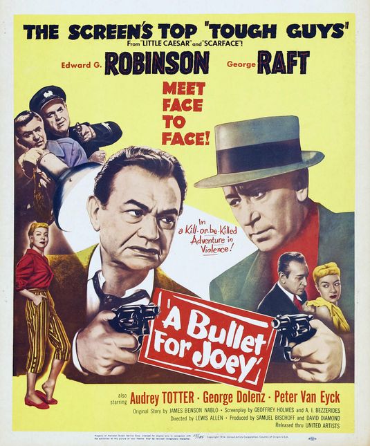 the movie poster: A Bullet for Joey (1955) ver2