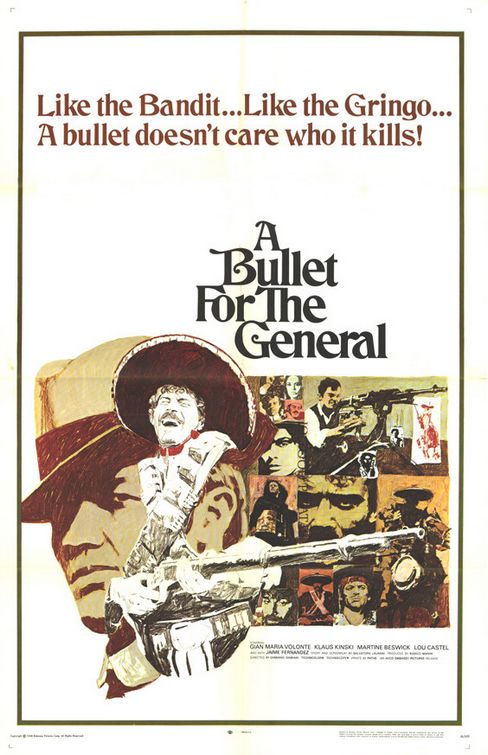 the movie poster: A Bullet for the General (1968)