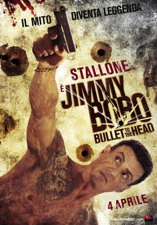 1000 piece jigsaw puzzle for the movie poster: Bullet to the Head (2013)