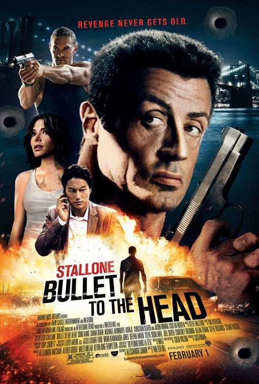 1000 piece jigsaw puzzle for the movie poster: Bullet to the Head (2013) ver3
