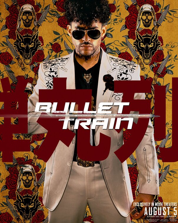1000 piece jigsaw puzzle for the movie poster: Bullet Train (2022) ver15