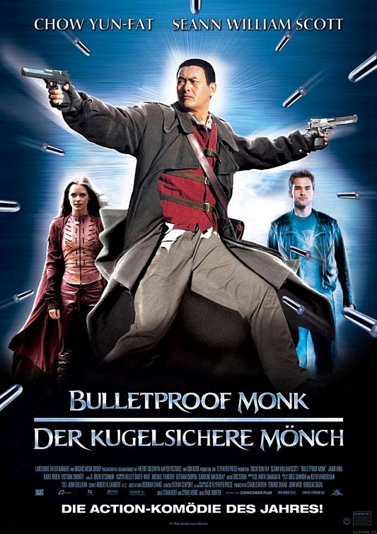 the movie poster: Bulletproof Monk (2003) ver3