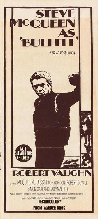 1000 piece jigsaw puzzle for the movie poster: Bullitt (1968) ver18