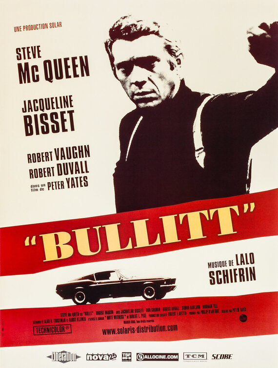 1000 piece jigsaw puzzle for the movie poster: Bullitt (1968) ver19