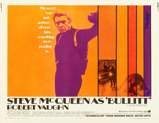 1000 piece jigsaw puzzle for the movie poster: Bullitt (1968) ver8