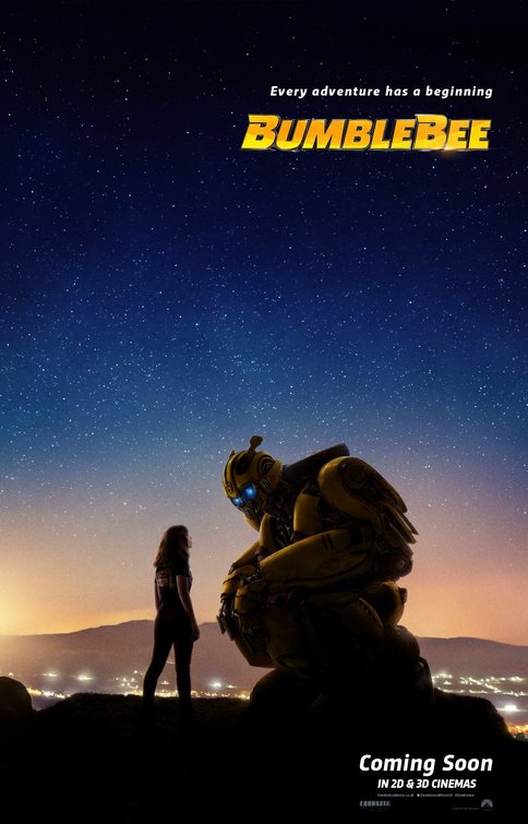 1000 piece jigsaw puzzle for the movie poster: Bumblebee (2018) ver3