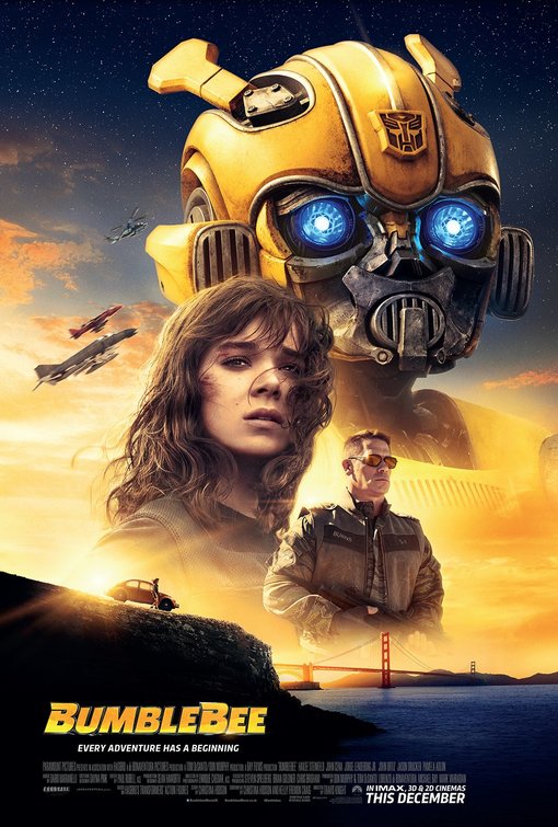 1000 piece jigsaw puzzle for the movie poster: Bumblebee (2018) ver5