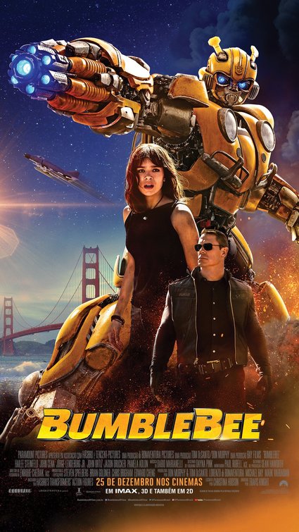 1000 piece jigsaw puzzle for the movie poster: Bumblebee (2018) ver8