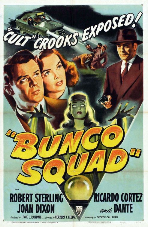 the movie poster: Bunco Squad (1950)