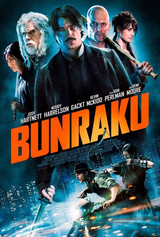 1000 piece jigsaw puzzle for the movie poster: Bunraku (2011)