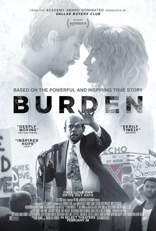 1000 piece jigsaw puzzle for the movie poster: Burden (2020)
