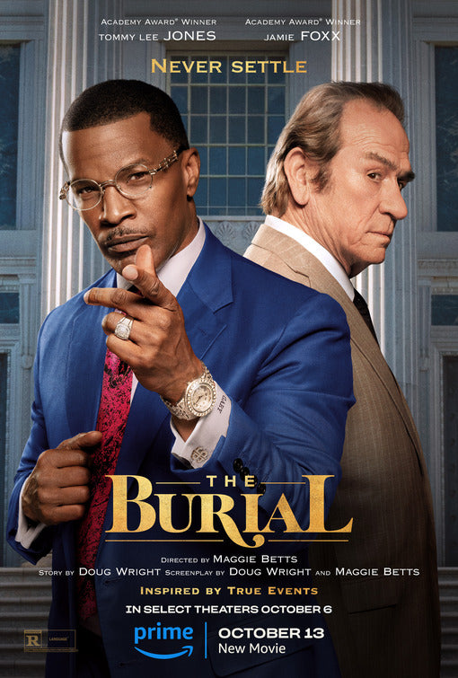 1000 piece jigsaw puzzle for the movie poster: The Burial (2023)