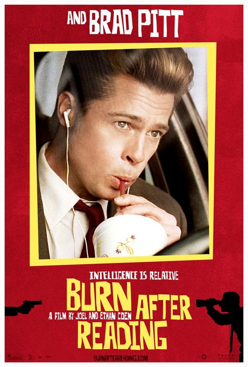 the movie poster: Burn After Reading (2008) ver5