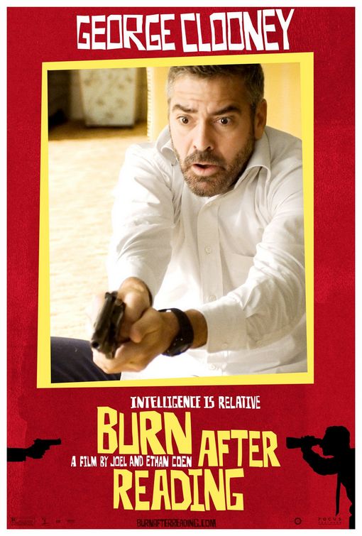 the movie poster: Burn After Reading (2008) ver8