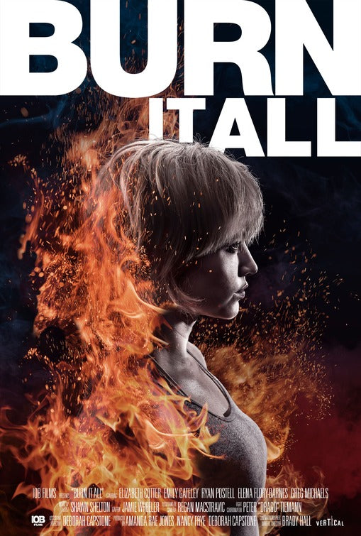 1000 piece jigsaw puzzle for the movie poster: Burn It All (2021)
