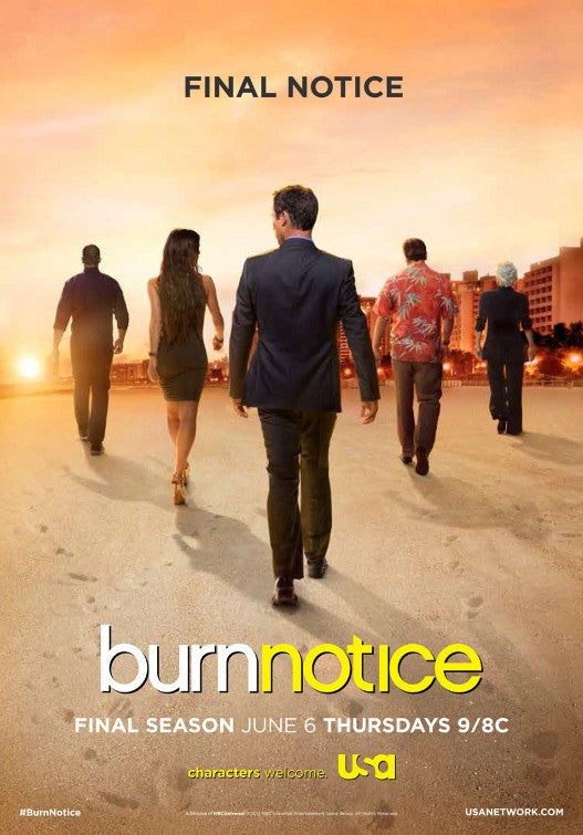 1000 piece jigsaw puzzle for tv poster: Burn Notice, ver10