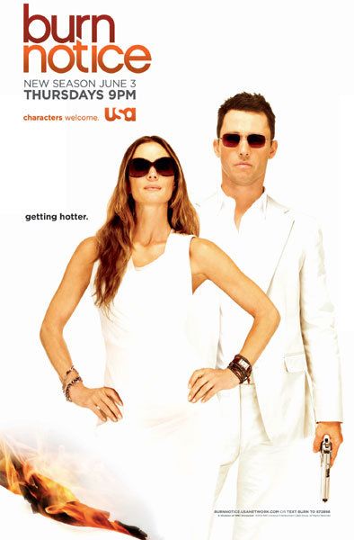 1000 piece jigsaw puzzle for tv poster: Burn Notice, ver3