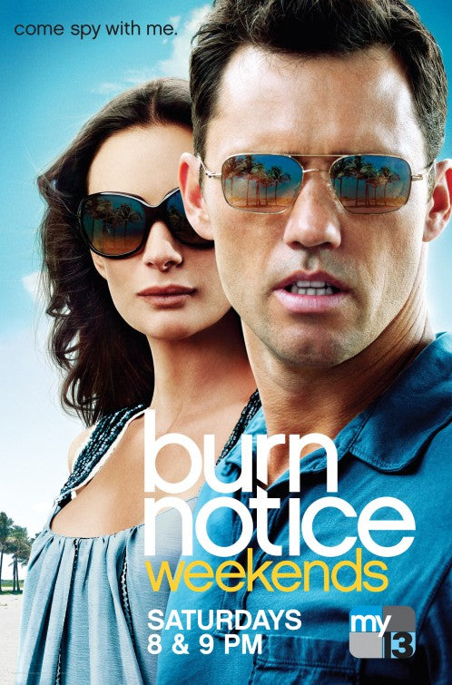 1000 piece jigsaw puzzle for tv poster: Burn Notice, ver8