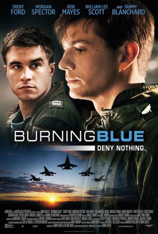 1000 piece jigsaw puzzle for the movie poster: Burning Blue (2014)