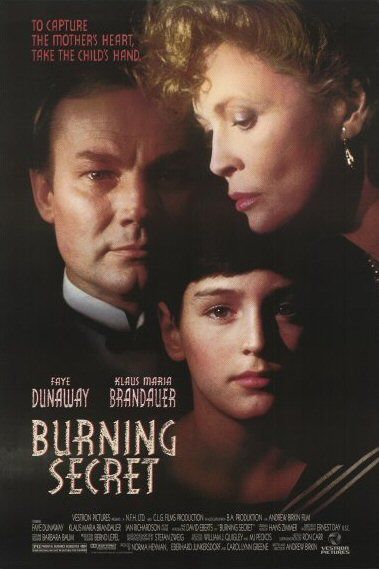 the movie poster: Burning Secret (1988)