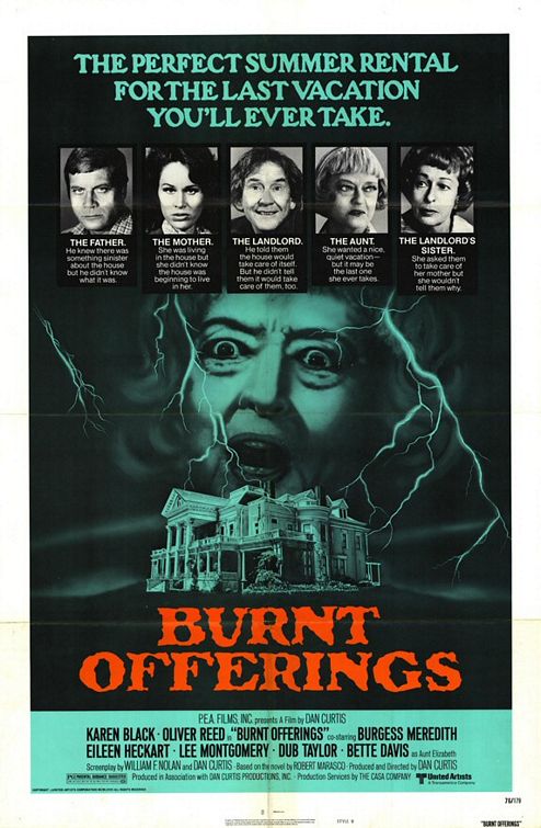 the movie poster: Burnt Offerings (1976) ver2