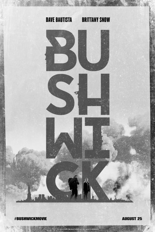 1000 piece jigsaw puzzle for the movie poster: Bushwick (2017) ver3