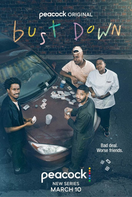 1000 piece jigsaw puzzle for tv poster: Bust Down