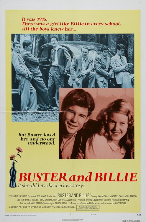 the movie poster: Buster and Billie (1974) ver2
